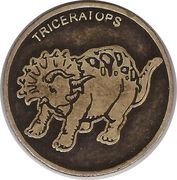 Triceratops (Terra Mágica Florybal) – anverso