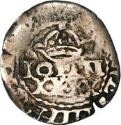 50 Réis - João IV (Countermarked ½ Tostão) – аверс