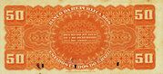 50 Mil Réis (Banco da República dos Estados Unidos do Brazil; 1st. Print; 1st. type) -  obverse