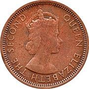 1 Cent - Elizabeth II -  anverso