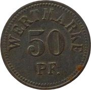 50 Pfennig - Burg (Offizier Gefangenenlager) -  avers