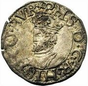 ½ Carolus - Philip II -  anverso