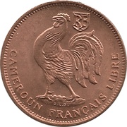 50 Centimes (with "LIBRE") -  anverso