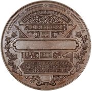 Award - Victoria (Directors' Good Conduct Medal) – Rückseite