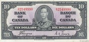 10 Dollars - George VI -  anverso