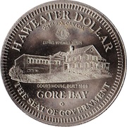 Haweater Dollar - Manitoulin Island, Ontario - Rückseite