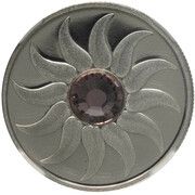 3 Dollars - Elizabeth II (June - Alexandrite) – Rückseite