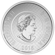 2 Dollars - Elizabeth II (The polar bear) – anverso