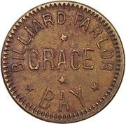 5 Cents - Billiard Parlor (Glace Bay, Nova Scotia) – Vorderseite