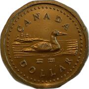 1 Dollar - Elizabeth II (School Money) – Rückseite