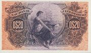 20 Centavos (seal type II) – Rückseite