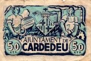 50 Céntimos (Cardedeu) – dritto