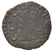 Quattrino - Ferdinando I (Lucca type) – revers