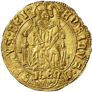 Dobla - Henri IV (Jaén) – avers