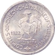 10 centimes - Comités de Checy, Chateauneuf, Sully, Vitry - Loiret [45] – avers