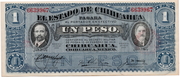 1 Peso (El Estado de Chihuahua) -  voorzijde