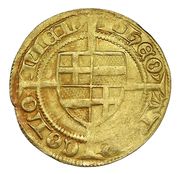 1 Goldgulden - Theodoric II of Moers (Riehl) -  anverso
