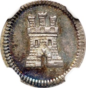 ¼ Real "Cuartillo" - Ferdinand VI, Charles III or Charles IV – achterkant