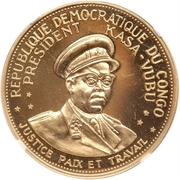 100 Francs (5th Anniversary of independence) – dritto