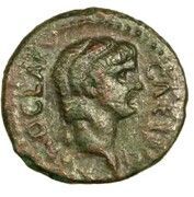 As - Néron (TI CLAVDIO OPTATO ; Corinthe) – avers