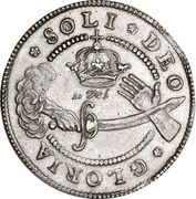 1 Krone - Frederik III (Victory over Swedish army - Type2) – reverso