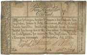 5 Rigsdaler Courant (White paper; with anti-counterfeit text) -  anverso
