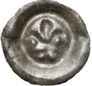 Denier Bracteate (Western Pomerania-Heraldic lily) – revers