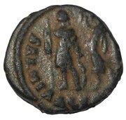 Follis - Honorius (VIRTVS EXERCITI; Alexandria) – reverso