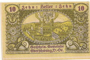 10 Heller (Eberschwang) – avers