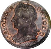 1 Farthing - Charles II - Vorderseite