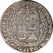 4 Reales – voorzijde