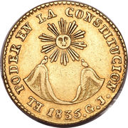 2 Escudos – voorzijde