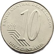 10 Centavos (Jaime Roldos) - rovescio