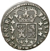 1 Maravedi - Philip V (Valencia) – аверс