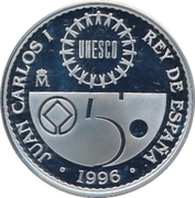2000 Pesetas - Juan Carlos I (Mérida) -  anverso