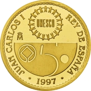 40 000 Pesetas - Juan Carlos I (Horyu-Ji) -  anverso