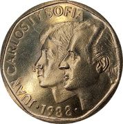 500 pesetas Juan Carlos I - avers