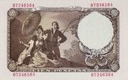 100 Pesetas -  voorzijde