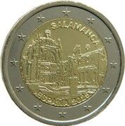 2 Euro (Salamanca) - dritto
