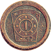 1 Penny - Masonic Token – аверс