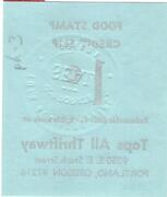 1 Cent - Food Stamp Scrip (Tops All Thriftway) – реверс
