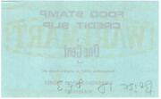 1 Cent - Food Stamp Scrip (Waremart) – реверс