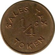 ¼ Cent - Casey Merchants (Casey, Illlinois) – реверс