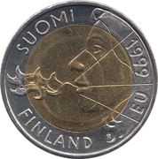 10 Markkaa (European Union Presidency) – аверс
