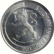 1 Markka – аверс