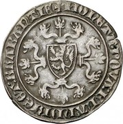 2 Groats "Rozebeker" - Philip the Bold – реверс