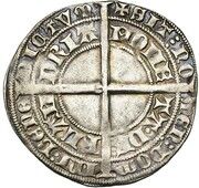 2 Groats "Jangelaar" - Philip the Bold – реверс