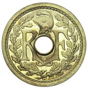 Essai de 20 centimes Lindauer (listel large) -  anverso