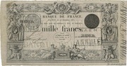 1000 Francs - type 1842 (definitive) -  dritto