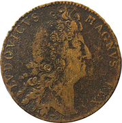 Token - Louis XIV – dritto